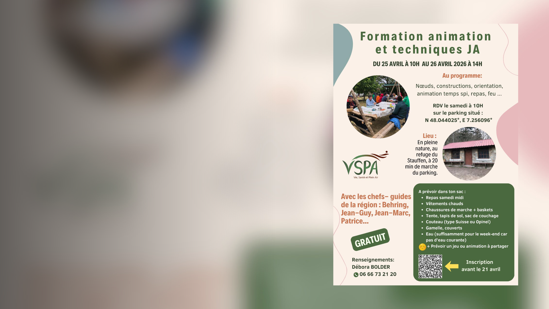 Formation animateurs